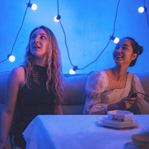 Svítidlo twinkly černá/bílá plast