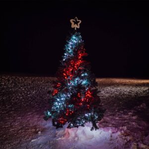 Svítidlo twinkly černé plast