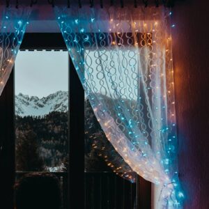 Svítidlo twinkly průhledná plast