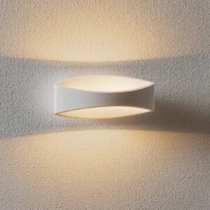 Svítidlo Ailati matně bílá hliníkový odlitek