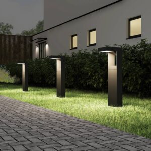 Svítidlo Arcchio grafit hliníkový odlitek