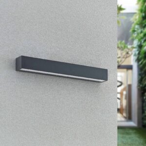 Svítidlo Arcchio grafit hliníkový odlitek/sklo