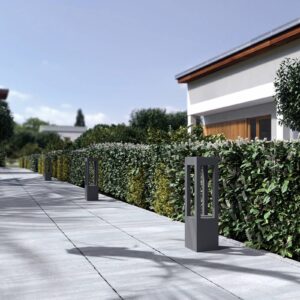 Svítidlo Arcchio tmavě šedá hliníkový odlitek/sklo