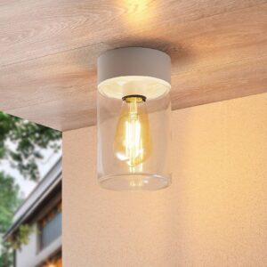 Svítidlo Arcchio bílý/čirý hliník/sklo