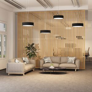 Svítidlo Arcchio černá/bílá kov/akryl