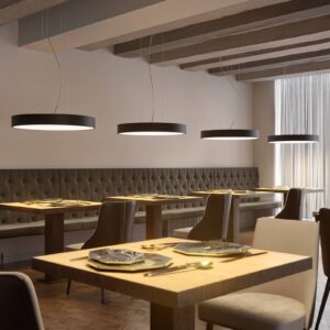 Svítidlo Arcchio černá/bílá kov/akryl