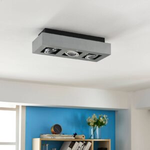 Svítidlo Arcchio stříbrně šedá hliník