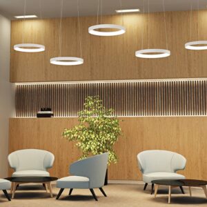 Svítidlo Arcchio bílé kov/akryl