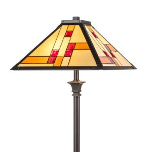 Svítidlo Artistar rezavě hnědá/multicolour kov/sklo