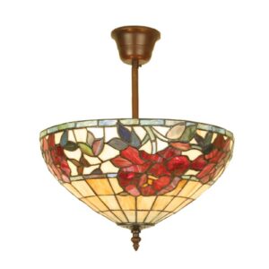 Svítidlo Artistar hnědá/rozmanitá kov/sklo