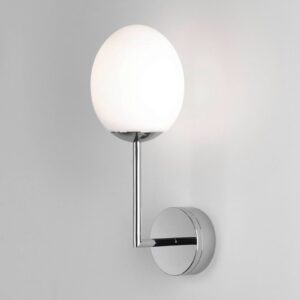 Svítidlo Astro chrom/bílá kov/sklo