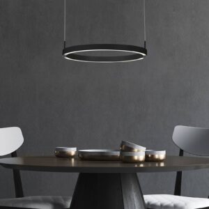 Svítidlo BOPP černé hliník