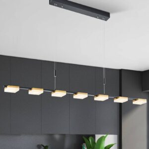 Svítidlo BOPP černá/zlato broušené hliník