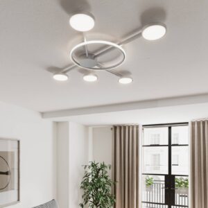 Svítidlo BOPP antracit/nikl hliník