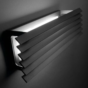 Svítidlo Bover šedá-grafit hliník/nerez/polykarbonát