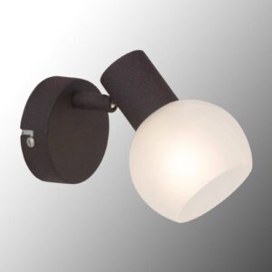 Svítidlo Brilliant hnědá