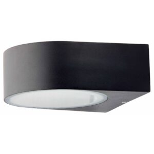 Svítidlo Brilliant černá kov/sklo