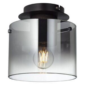 Svítidlo Brilliant tmavě hnědá/kouřově šedá kov/sklo