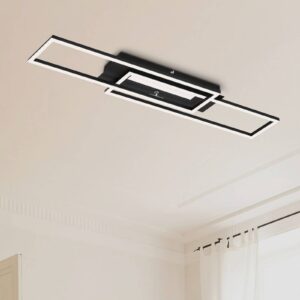 Svítidlo Briloner černá kov/plast