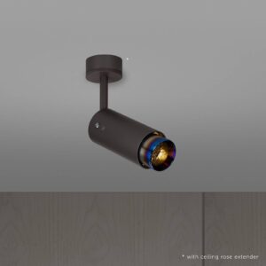 Svítidlo Buster + Punch grafit/ocel pálená nerezová ocel