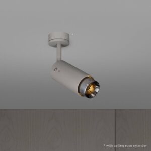 Svítidlo Buster + Punch šedá kamenná/ocel nerezová ocel