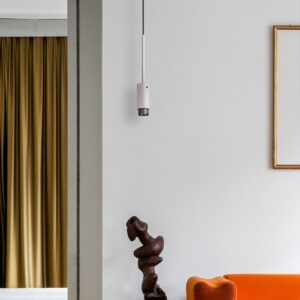 Svítidlo Buster + Punch šedá kamenná/tmavě šedá nerezová ocel