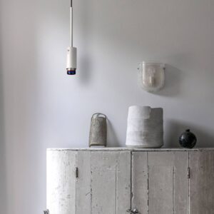 Svítidlo Buster + Punch šedá kamenná/ocel pálená nerezová ocel