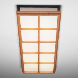 Svítidlo Domus buk/bílá buk/lunopal