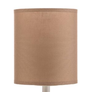 Svítidlo Duolla cappuccino-hnědá bavlna