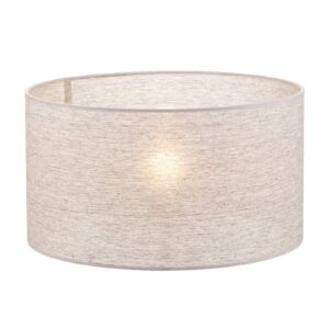 Svítidlo Duolla šedá bavlna