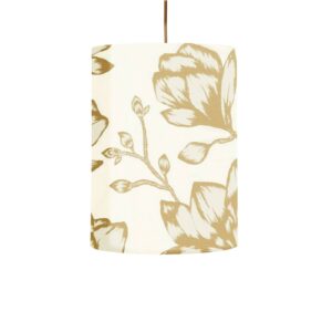 Svítidlo EBB & FLOW zlatý/bílý/béžový bavlna/polyester