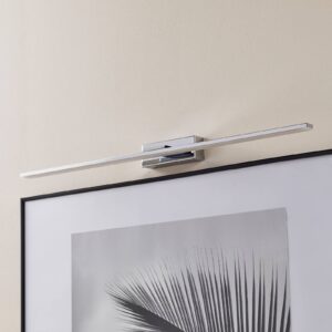 Svítidlo Euluna chrom/ledově bílá hliník/ocel/plast