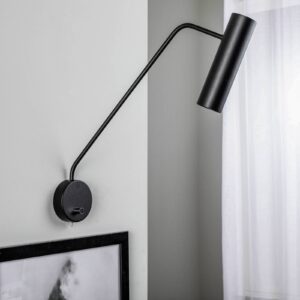 Svítidlo Euluna černá ocel lakovaná/chrom