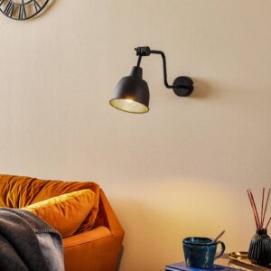 Svítidlo Euluna černé kov