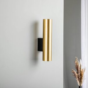 Svítidlo Euluna mosaz/černý ocel