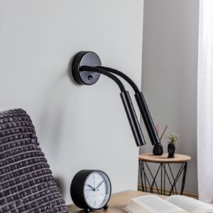 Svítidlo Euluna černá ocel lakovaná