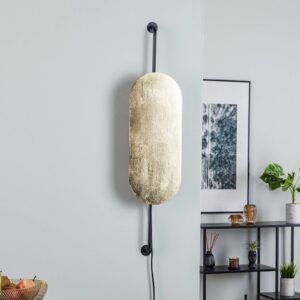 Svítidlo Euluna zlatá/černá překližka/ocel