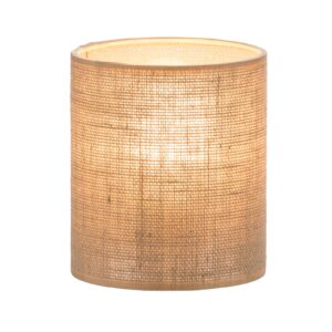 Svítidlo Euluna béžová textil/polypropylen/železo