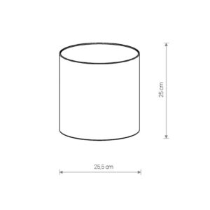 Svítidlo Euluna černá/zlatá látka/ocel