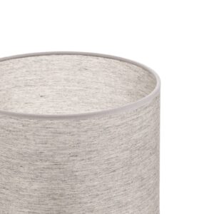 Svítidlo Euluna šedá bavlna