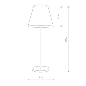 Svítidlo Euluna černá textil/překližka