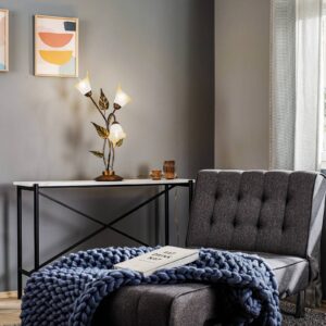 Svítidlo Euluna bronz/zlatá/zelená/opálová železo/sklo