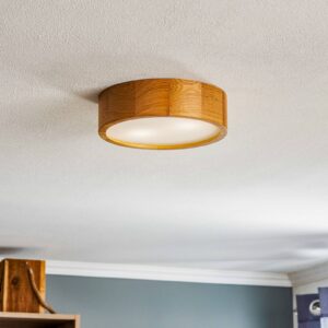 Svítidlo Euluna dub dubové dřevo/sklo