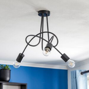 Svítidlo Euluna nikl/bílá ocel