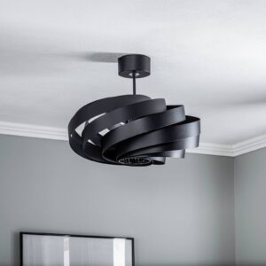 Svítidlo Euluna černé kov