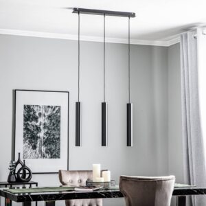 Svítidlo Euluna černá ocel