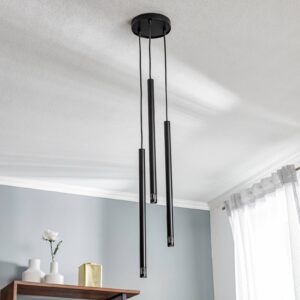 Svítidlo Euluna černá ocel