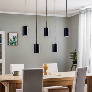 Svítidlo Euluna černá ocel