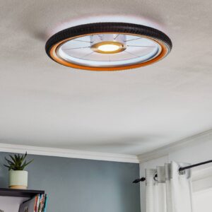 Svítidlo Evotec nerez/černá hliník/ocel