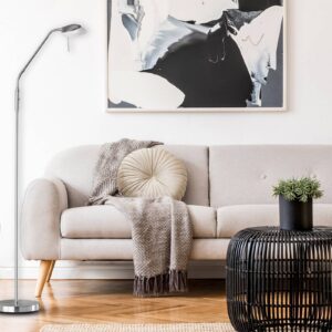 Svítidlo FISCHER & HONSEL barva niklová matná/alabastrová kov/sklo